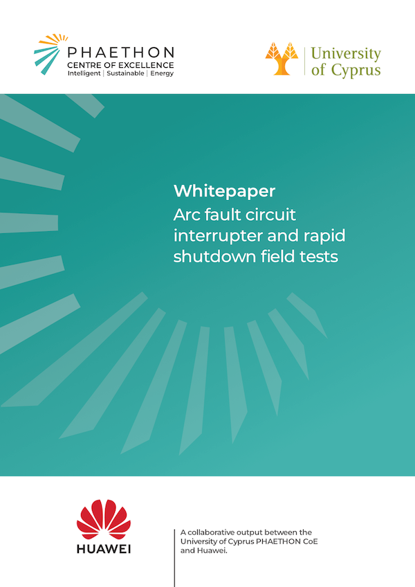 Whitepaper: Arc fault circuit interrupter and rapid shutdown field tests